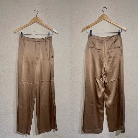 Reformation | Willa Silk Pant Size: 2 - Picture 2 of 5